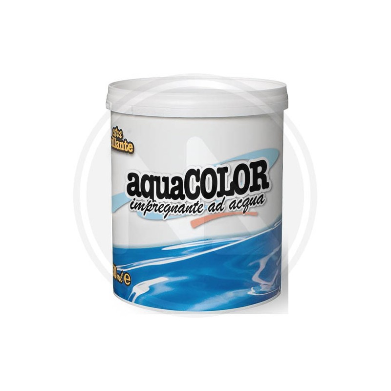 STAIN FOR WOOD WATER BASED "AQUACOLOR 2,5 LT." LAIV