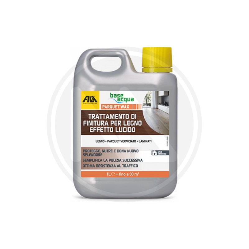 TRATTAMENTO DI FINITURA PER LEGNO "parquet wax" fila
