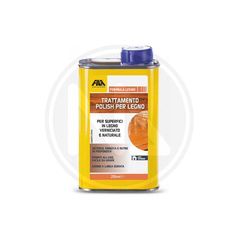 Nourishes and cleans wood "formula legno" fila