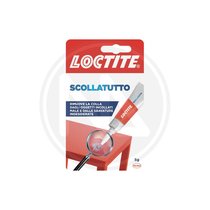 liquid removing glue "scolla tutto" loctite
