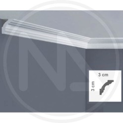 CORNICE PER SOFFITTO IN POLISTIRENE "I741" BOVELACCI