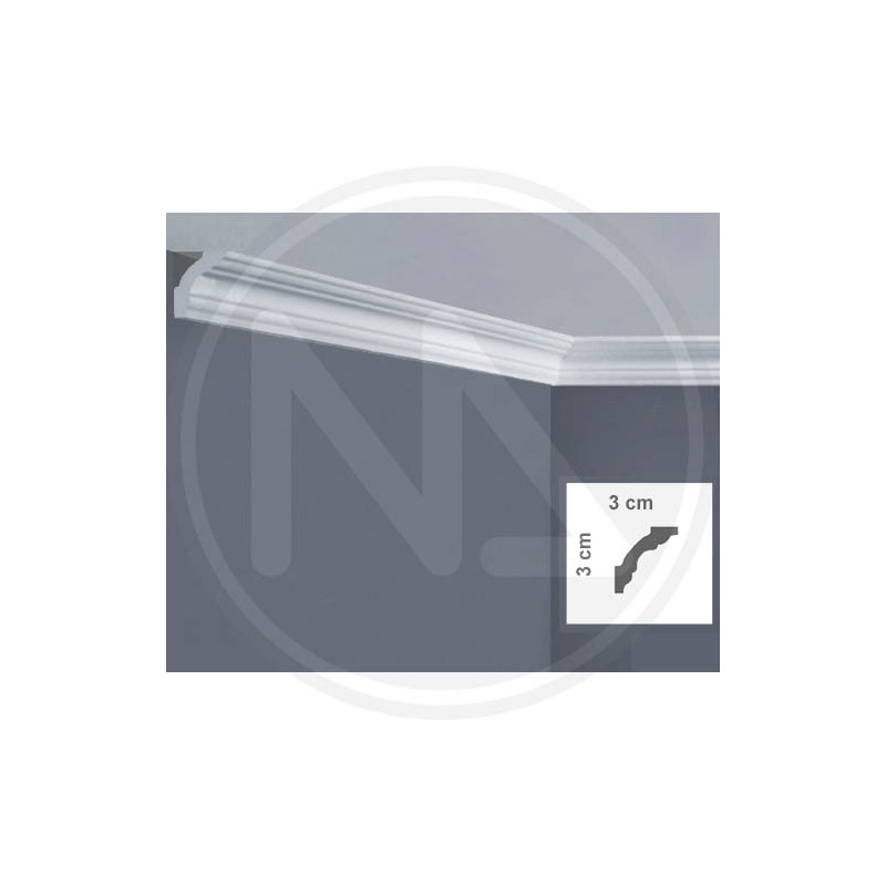 CORNICE PER SOFFITTO IN POLISTIRENE "I741" BOVELACCI
