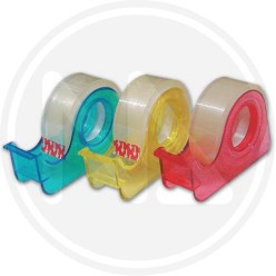 Adhesive transparent tape roll "chiocciolina"