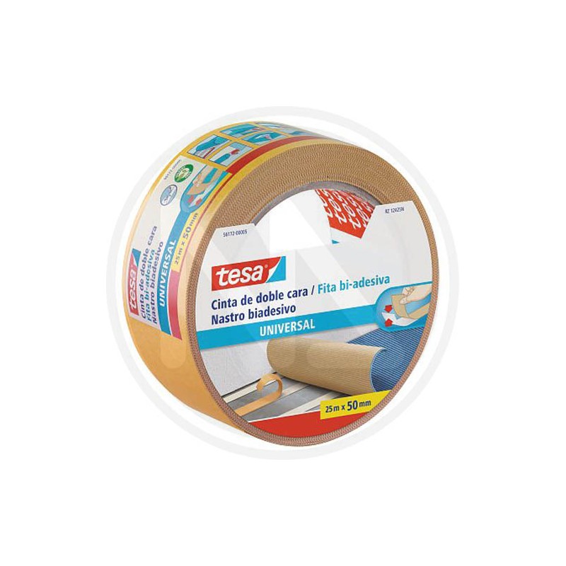double - sided adhesive tape roll 50 MM. tesa