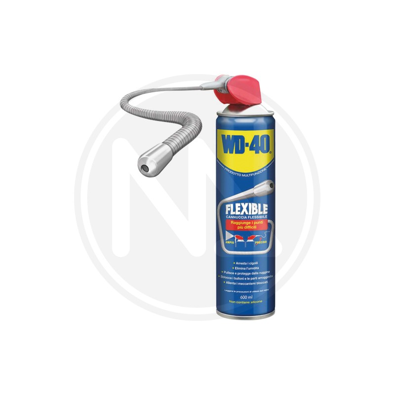 releasing lubricant spray "wd 40" flexibile