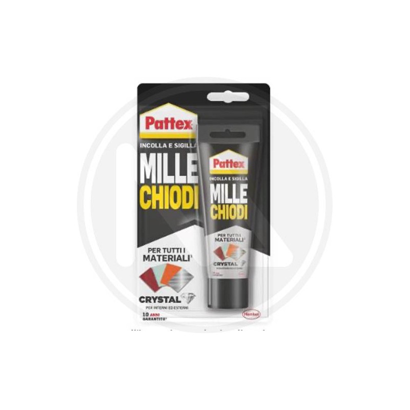 Assembling adhesive "millechiodi crystal" henkel