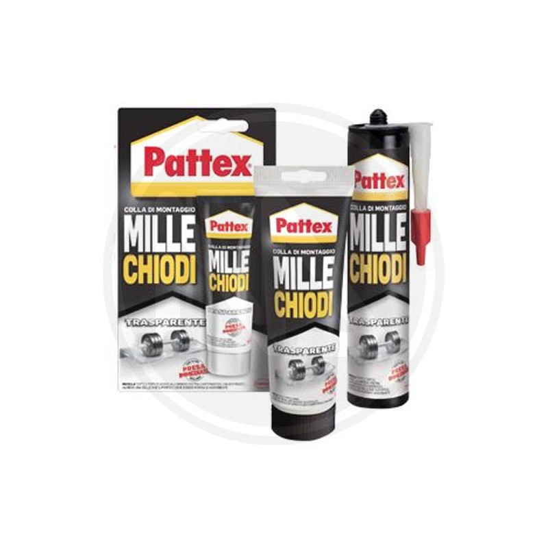 Assembling adhesive "millechiodi TRASPARENTE" henkel