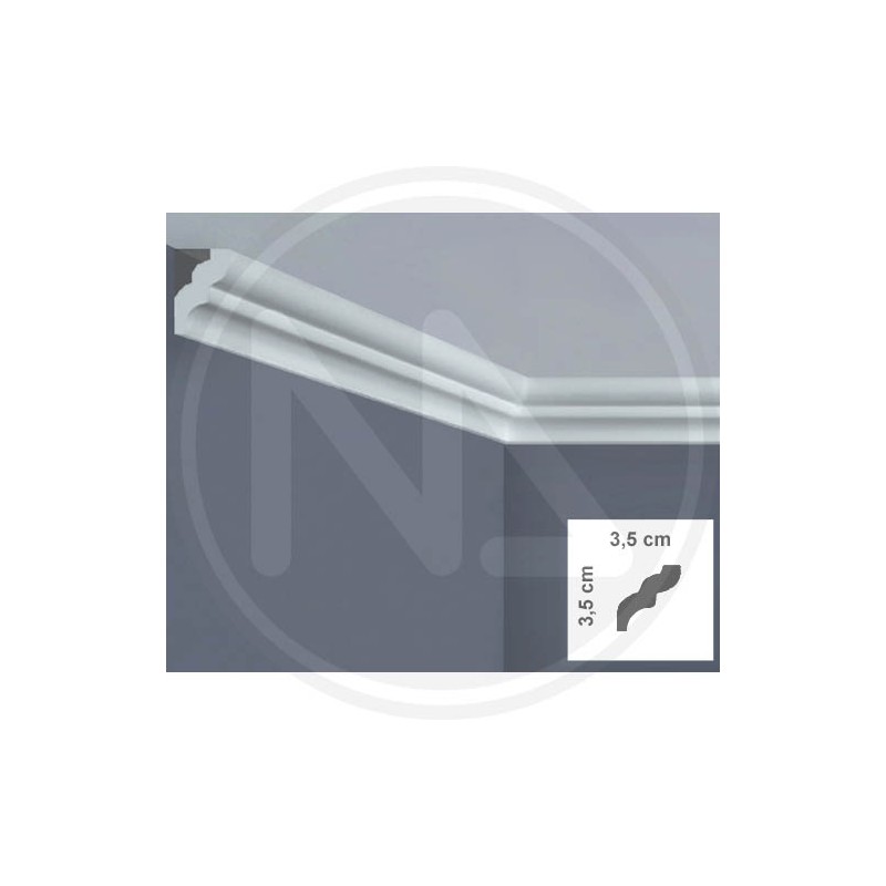 polystyrene ceiling frame "I735" BOVELACCI