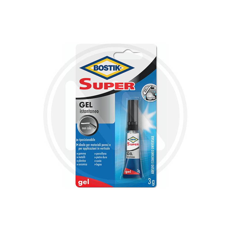 UNIVERSAL ADHESIVE "SUPER GEL" BOSTIK