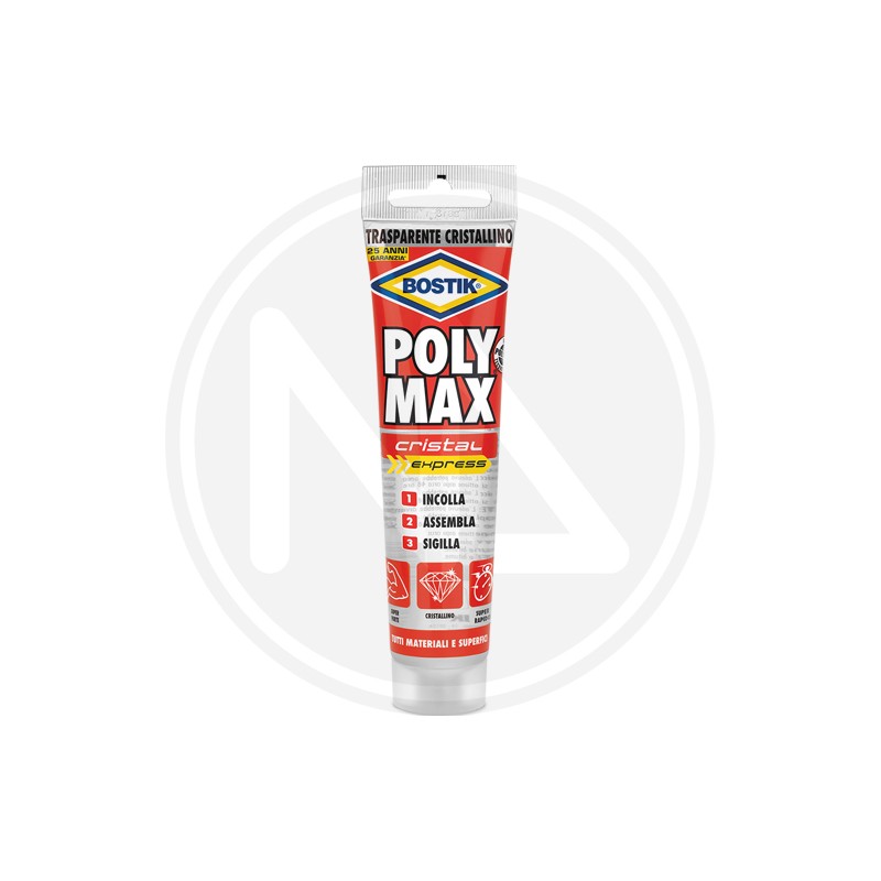 ADESIVO DI MONTAGGIO "POLYMAX EXPRESS" CRISTAL BOSTIK