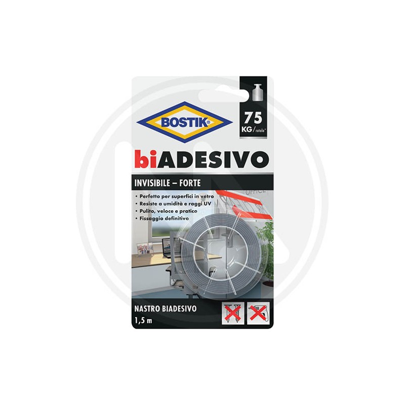 NASTRO BIADESIVO trasparente UNIVERSALE bostik