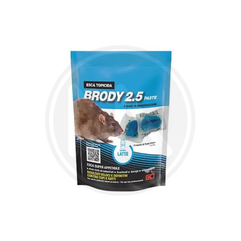 esca fresca TOPICIDA "BRODY 2.5 paste blu" KOLLANT