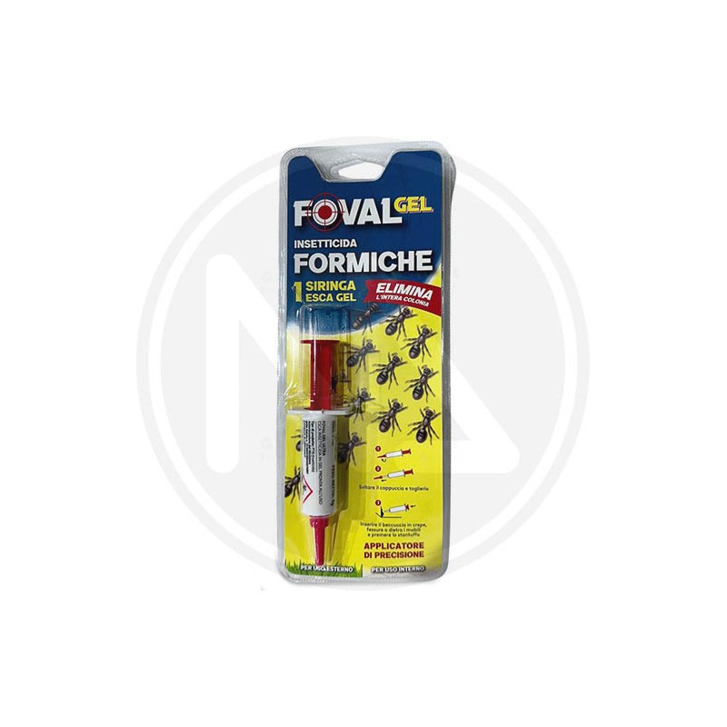 INSECTICIDE GEL FOR ANTS "FOVAL GEL SYRINGE" KOLLANT