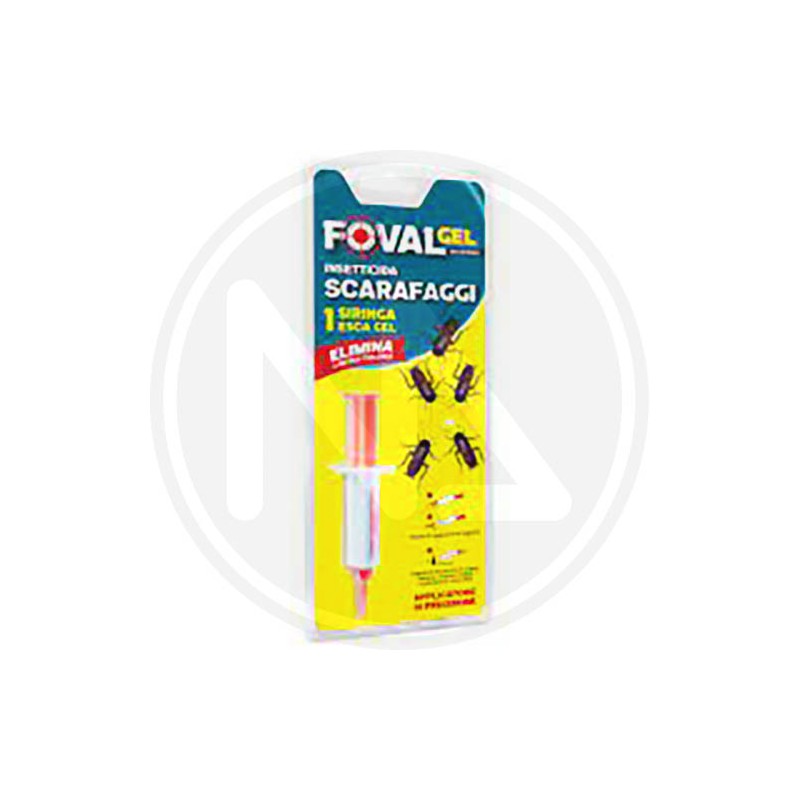INSECTICIDE GEL FOR COCKROACHES "FOVAL GEL SYRINGE" KOLLANT