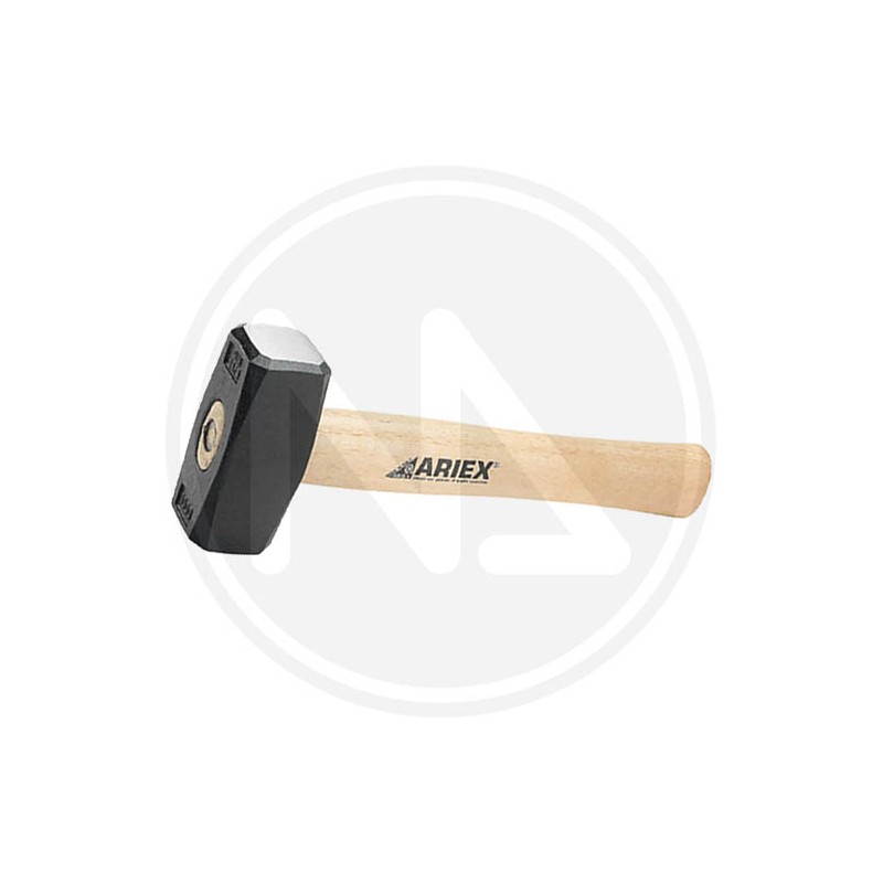 stoning hammer WITH WOODEN HANDLE