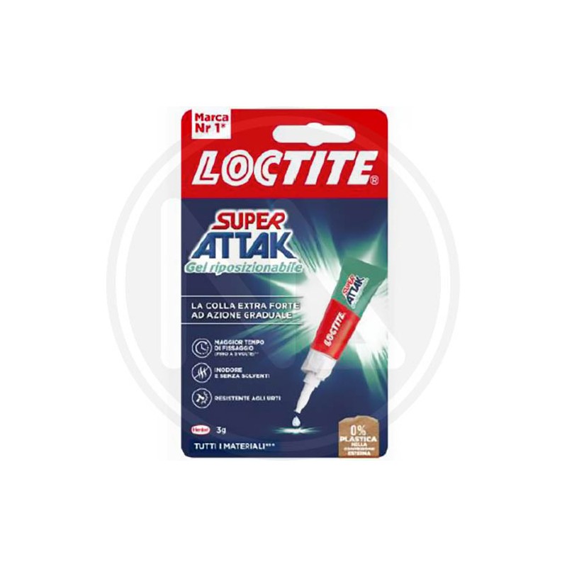 universal adhesive super attak "GEL riposizionabile" loctite