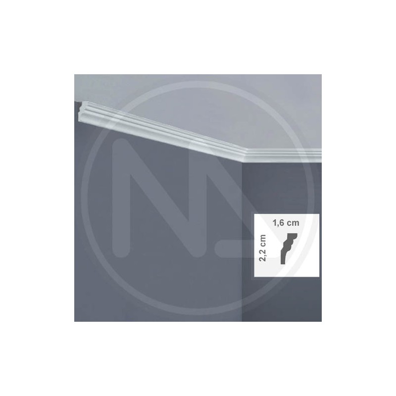 ceiling frame polystyrene "I883" BOVELACCI