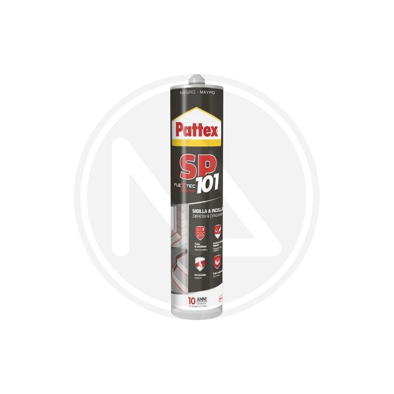 SILICONE NEUTRAL POLYMER "SP101" black PATTEX