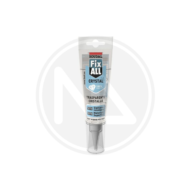 ADHESIVE SEALING "FIX ALL CRYSTAL" SOUDAL