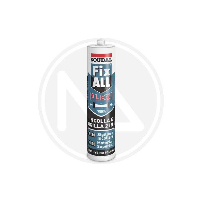 ADHESIVE SEALING "FIX ALL flexI BIANCO" SOUDAL