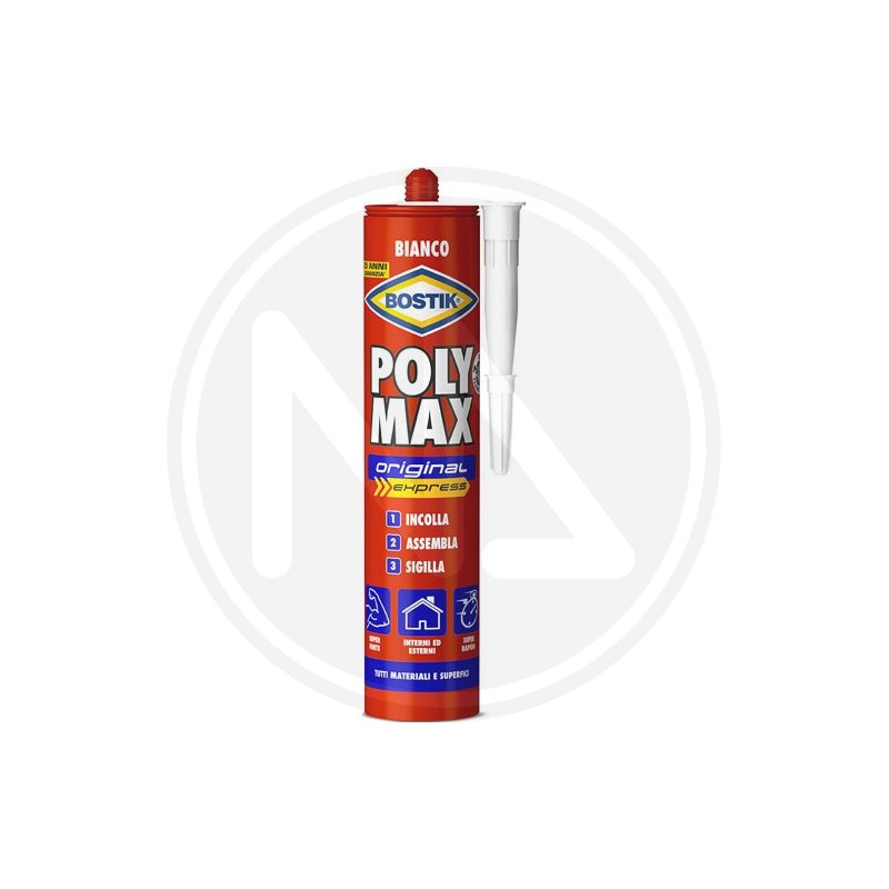 ASSEMBLING ADHESIVE "POLYMAX ORIGINAL EXPRESS" CARTRIDGE BOSTIK