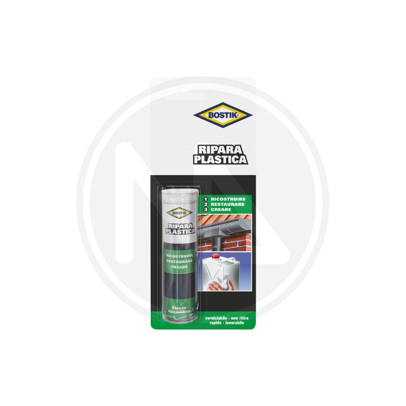 STUCCO per plastica "RIPARA PLASTICA" BOSTIK