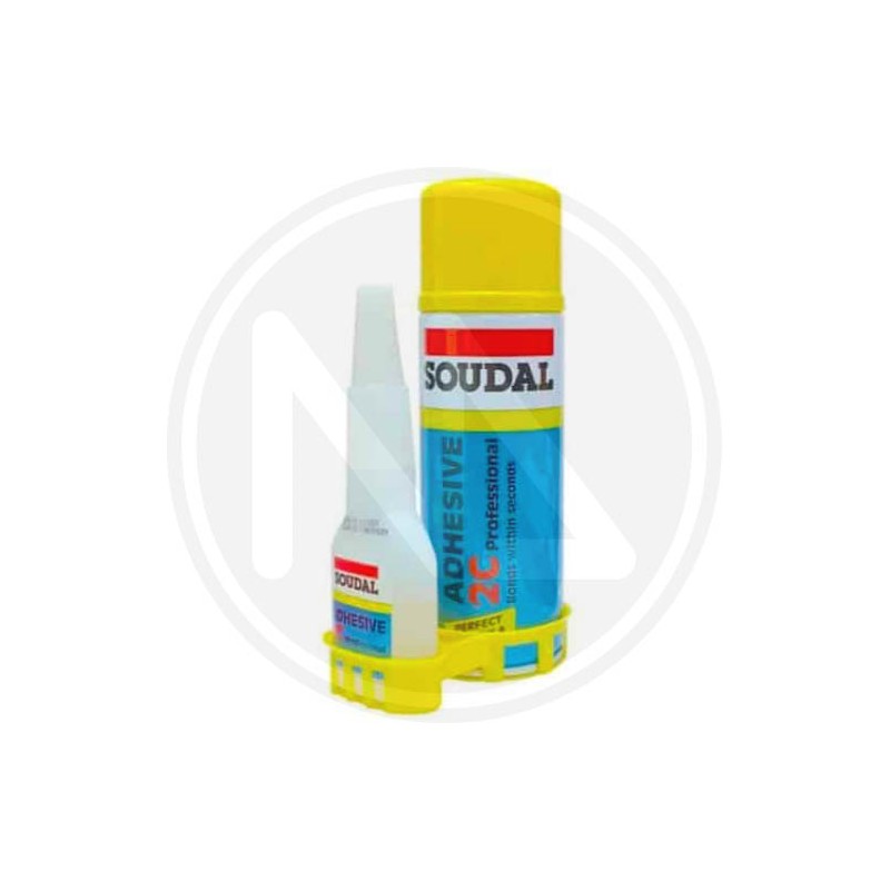 CYANOACRYLATE ADHESIVE + ACTIVATOR "CYANOFIX KIT" SOUDAL