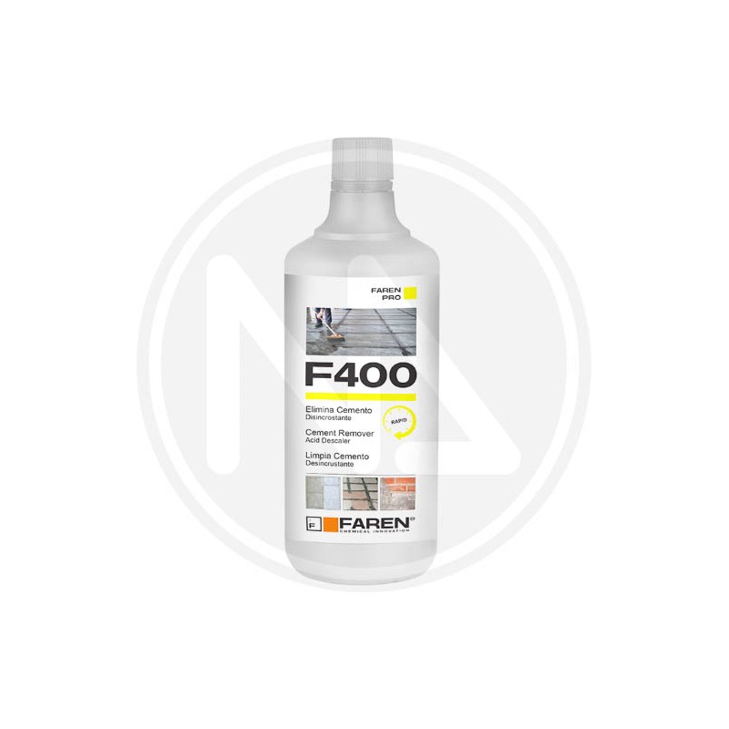 DESCALER REMOVES CEMENT "F400" FAREN