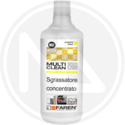 SGRASSATORE CONCENTRATO "MULTI CLEAN 100 USI" NSF FAREN