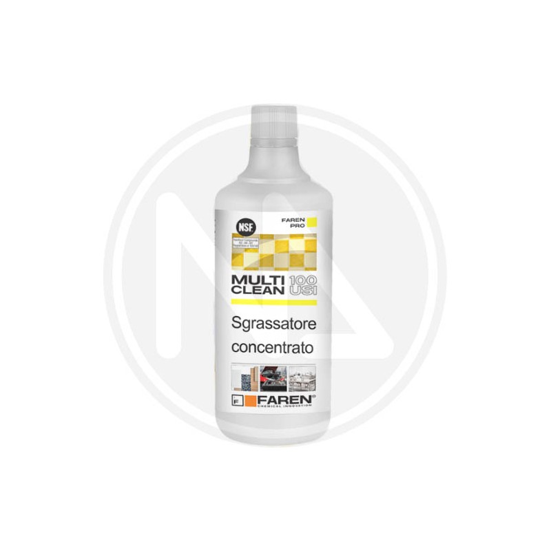 CONCENTRATED DEGREASER "MULTI CLEAN 100 USI" NSF FAREN