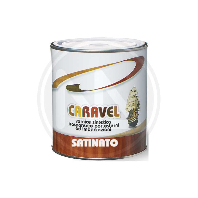 synthetic varnish for wood - polish "caravel" laiv