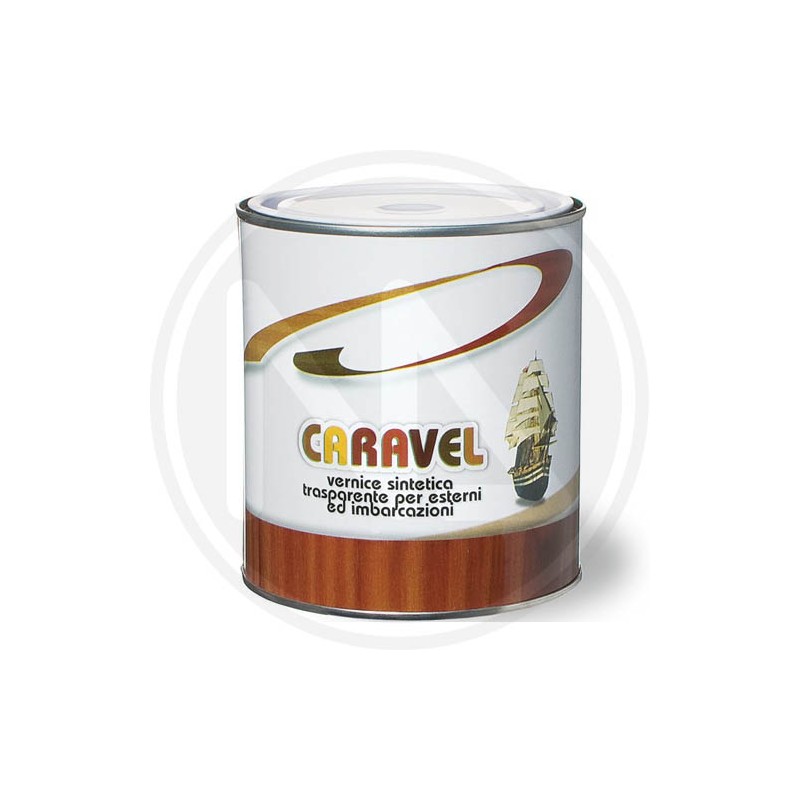 synthetic varnish for wood - polish "caravel" laiv