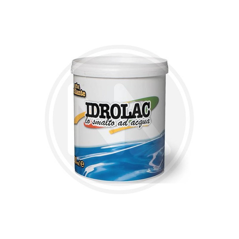 SHINY Water based acryl enamel "idrolac 750 ML." laiv