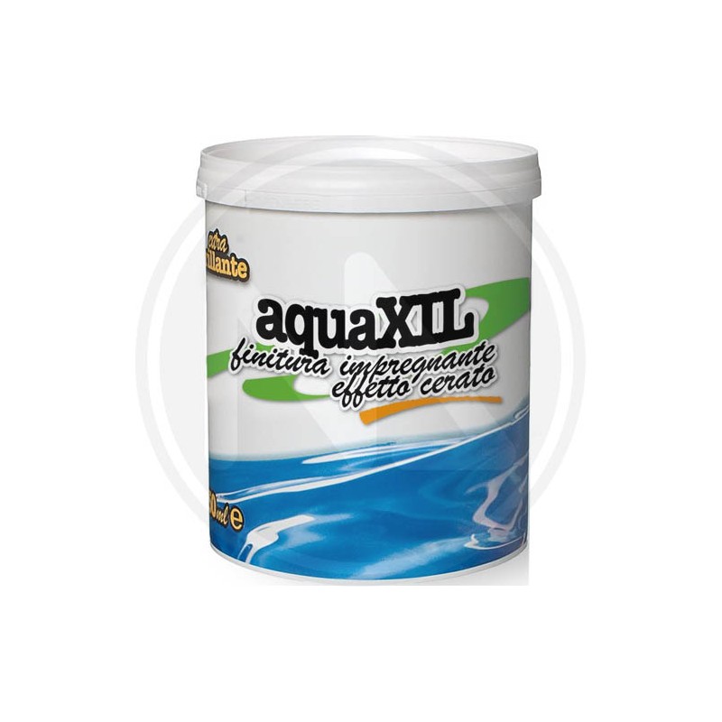 STAIN FOR WOOD WATER BASED WAX EFFECT "AQUAXIL 750 ML." LAIV