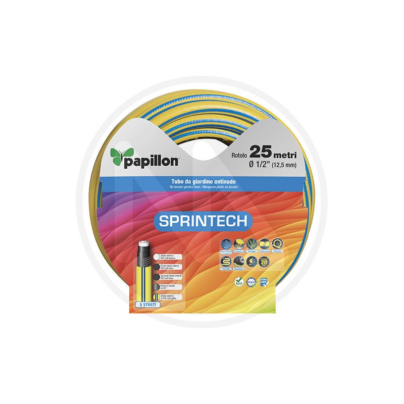 hose for irrigation "SPRINTECH ANTINODO" papillon