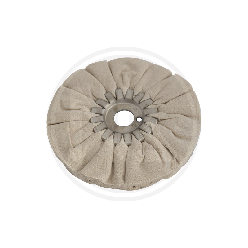 ruota in tessuto per lucidare CON FORO MAURER