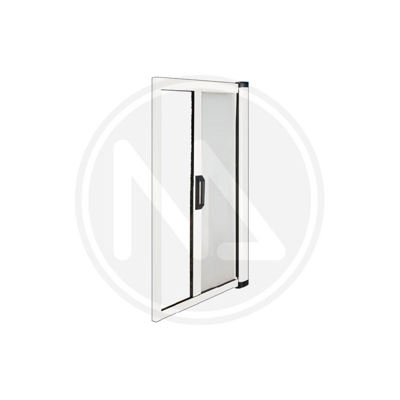 ROLLER MOSQUITO SCREEN IN KIT white HORIZONTAL maurer*