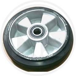 TRANSPALLET PART (99184) MAURER - LARGE WHEEL RUBBER HANDLE SIDE
