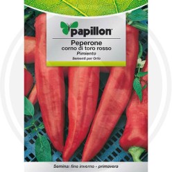 SEMI PER ORTO "PEPERONE CORNO TORO ROSSO"