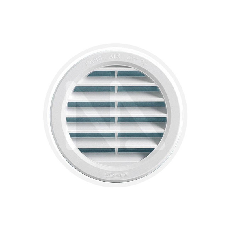 abs embedded ROUND ventilation grille