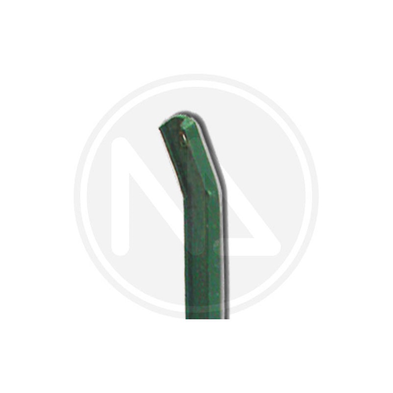 SAETTA DI TENSIONE PER RECINZIONI IN ACCIAIO PLASTICATO VERDE
