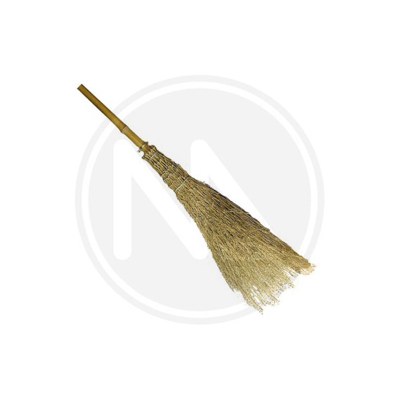bambu' broom with handle