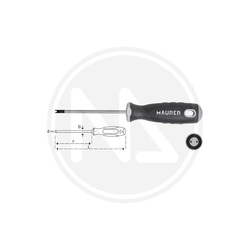 SPANNER SCREWDRIVER "S2" MAURER PLUS
