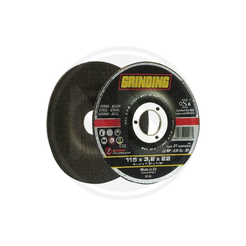 cutting wheel for iron "LD MF" grinding