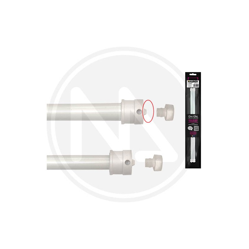 UNIVERSAL NET ROD  "ONLY ONE" WHITE MAURER