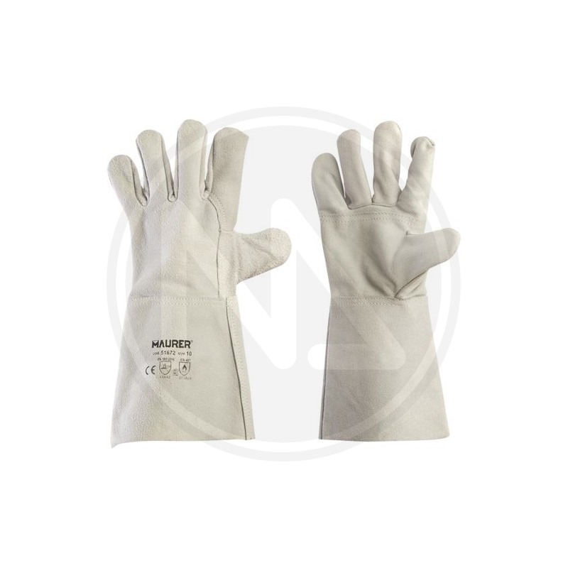 WORK CRUST GLOVES WITH "WELDING" MAURER