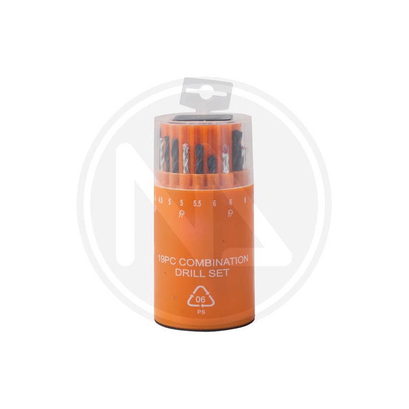 PUNTE SR 19 PZ. per metallo-WIDIA astuccio selector MAURER