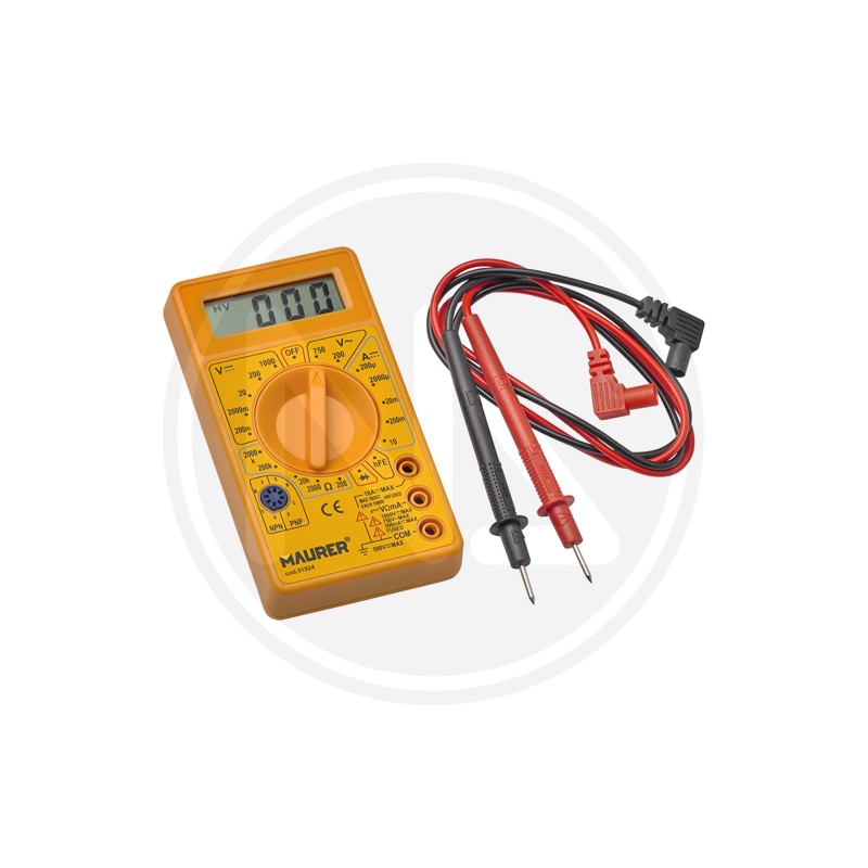 digital multitester "base" maurer