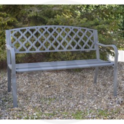 CAST IRON BENCH "MIDLAND" PAPILLON