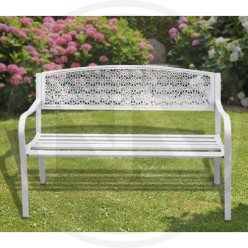STEEL BENCH "DOTHAN" PAPILLON